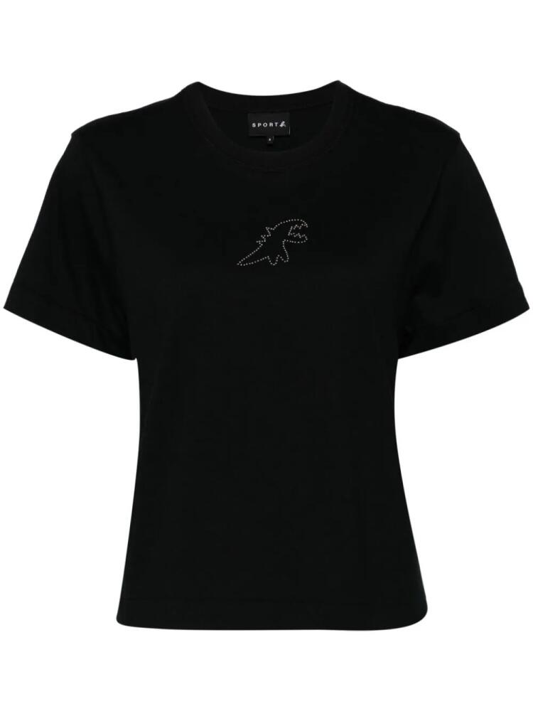 SPORT b. by agnès b. dino-logo T-shirt - Black Cover