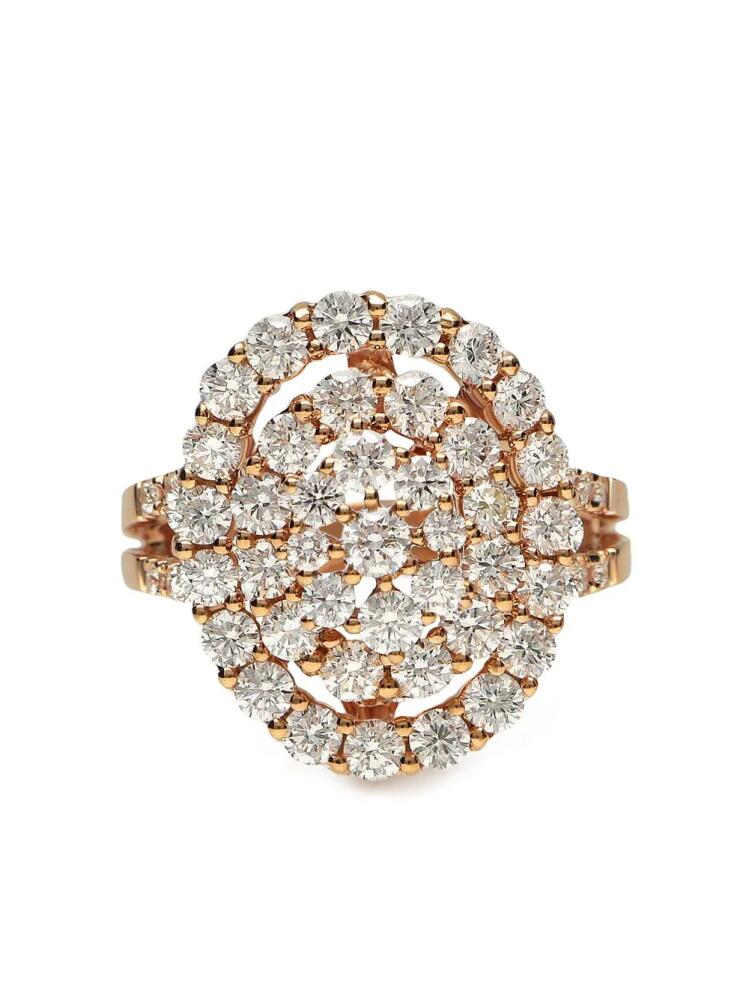 LEO PIZZO 18kt rose gold diamond Must Have ring - Pink Cover