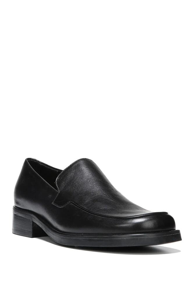 Franco Sarto Bocca Leather Loafer - Multiple Widths Available in Black Leather Cover