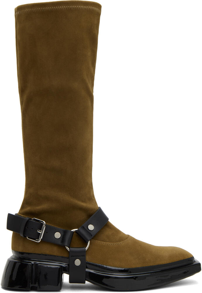 both Brown Gang Boots Cover