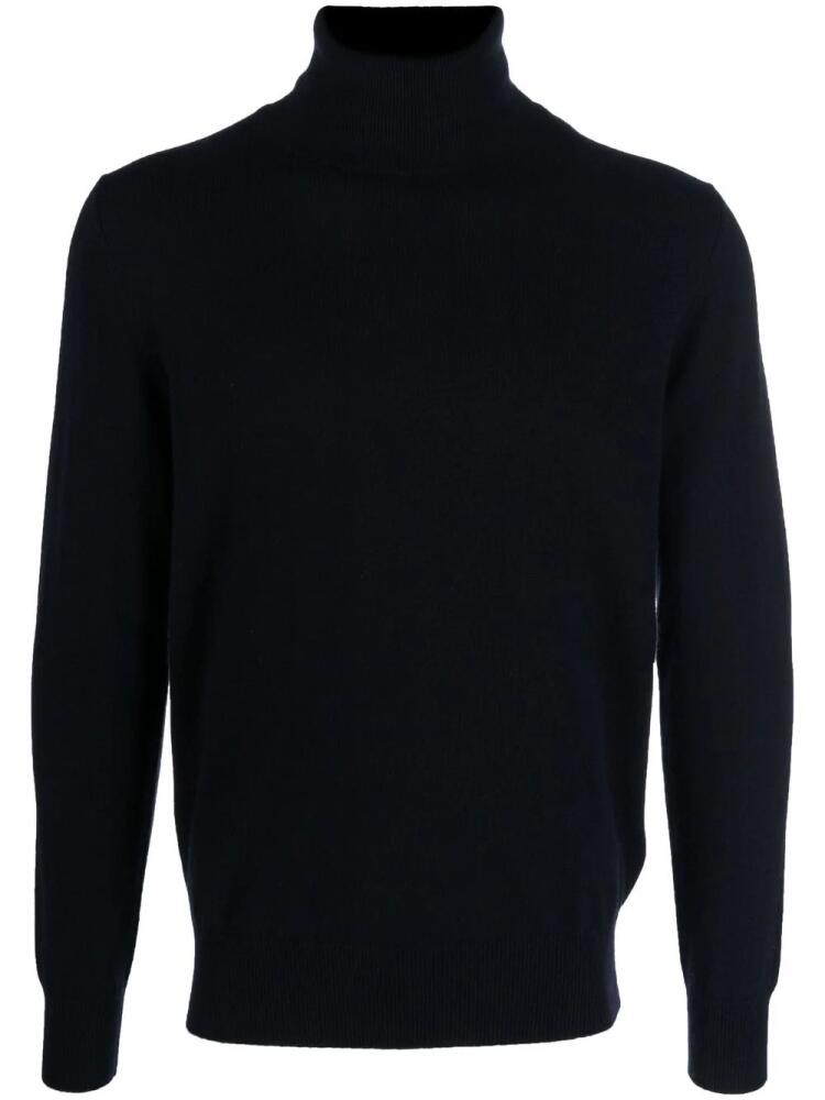 Allude roll neck cashmere jumper - Blue Cover