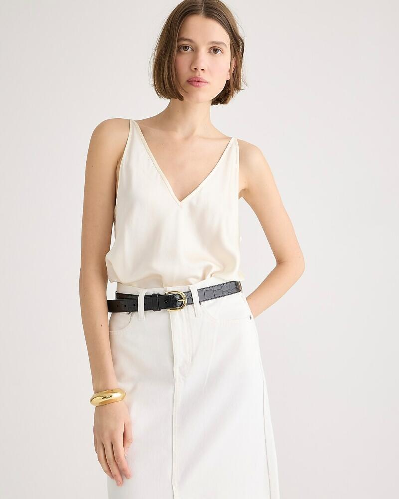 J.Crew Carrie V-neck camisole in silk Cover