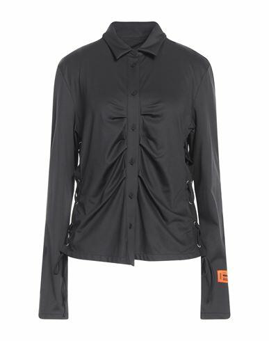 Heron Preston Woman Shirt Black Polyamide, Elastane Cover