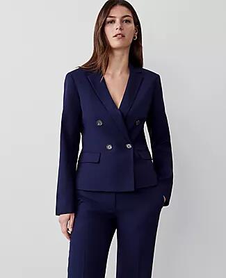 Ann Taylor The Tailored Blazer in Textured Drape Cover