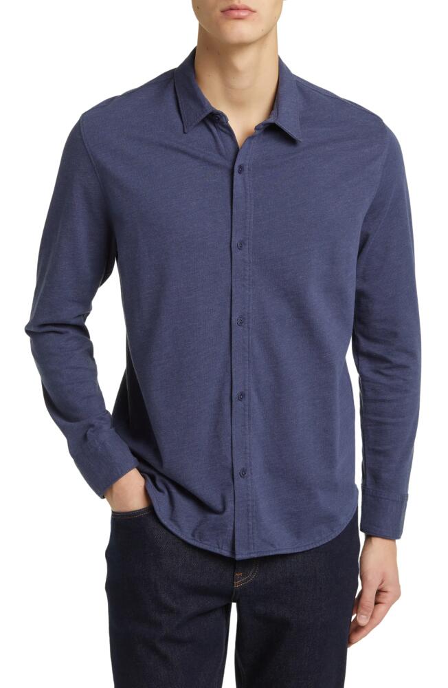 Goodlife Sea Wash Button-Up Shirt in Midnight Cover