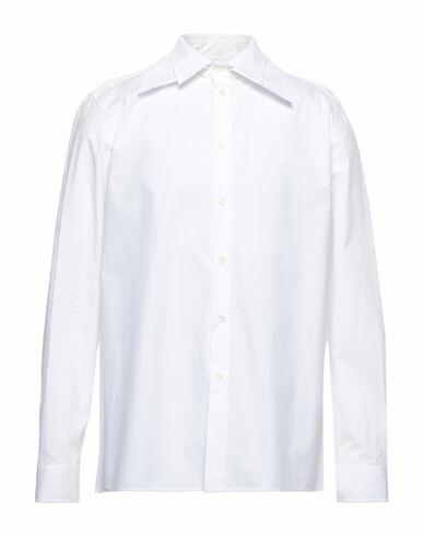 Valentino Garavani Man Shirt White Size 15 ¾ Cotton Cover