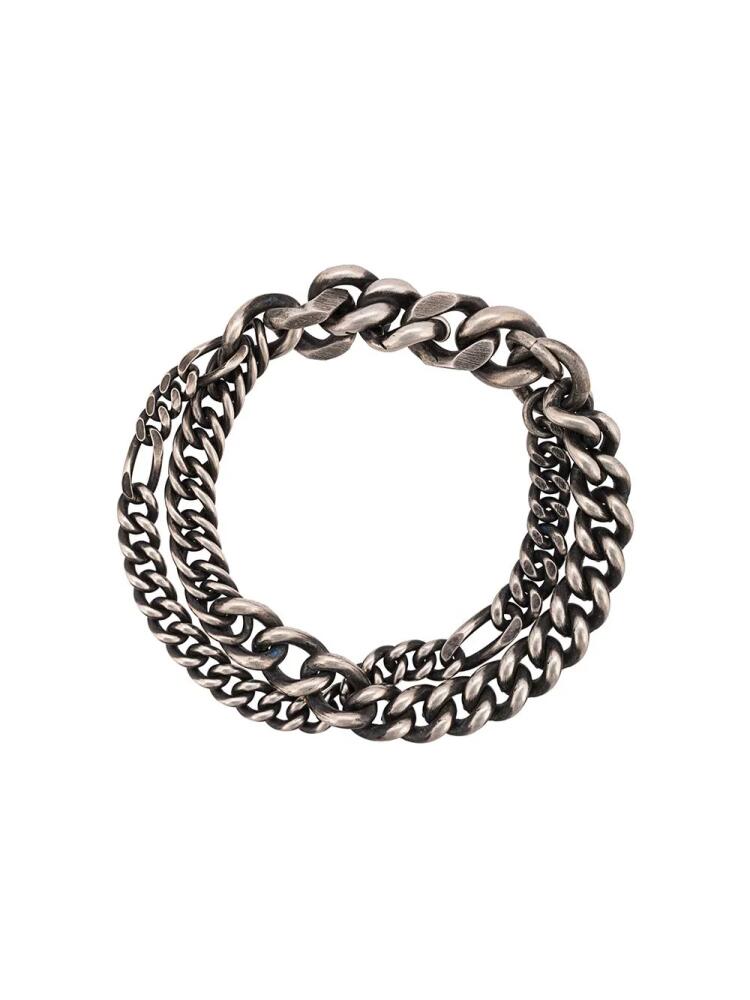 WERKSTATT:MÜNCHEN double chain bracelet - Silver Cover