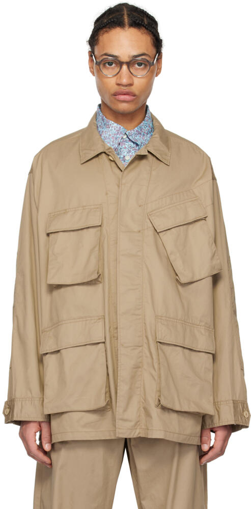 Engineered Garments Khaki BDU Jacket Cover