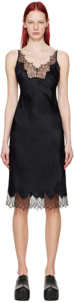 Coperni Black Cymatics Midi Dress Cover