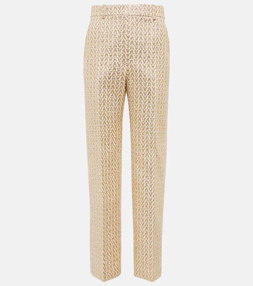 Valentino Optical Valentino boucle pants Cover