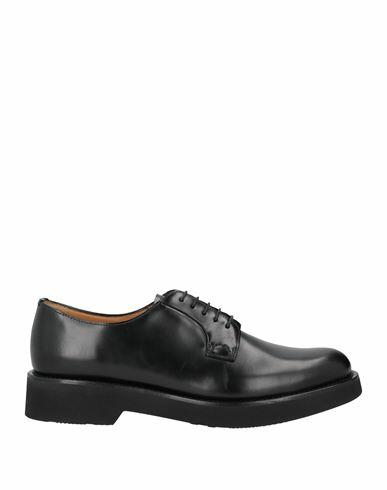 Church's Woman Lace-up shoes Black Leather Cover