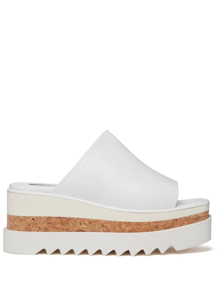 Stella McCartney Sneak-Elyse platform sandals - White Cover