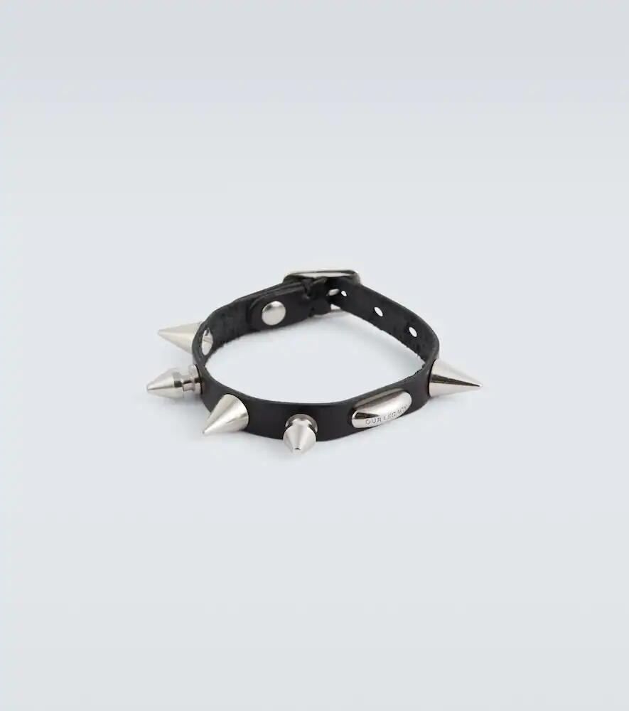 Our Legacy Superslim studded leather bracelet Cover