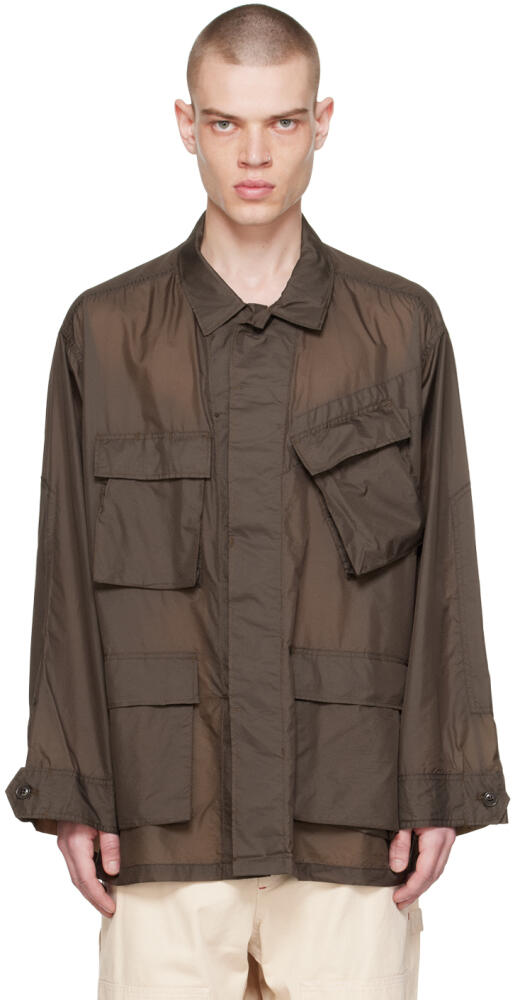 Engineered Garments Brown BDU Jacket Cover