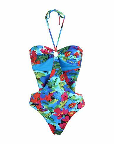 La Semaine Paris Woman One-piece swimsuit Azure ECONYL, Elastane Cover