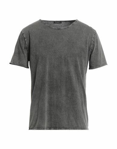 Arovescio Man T-shirt Steel grey Cotton Cover