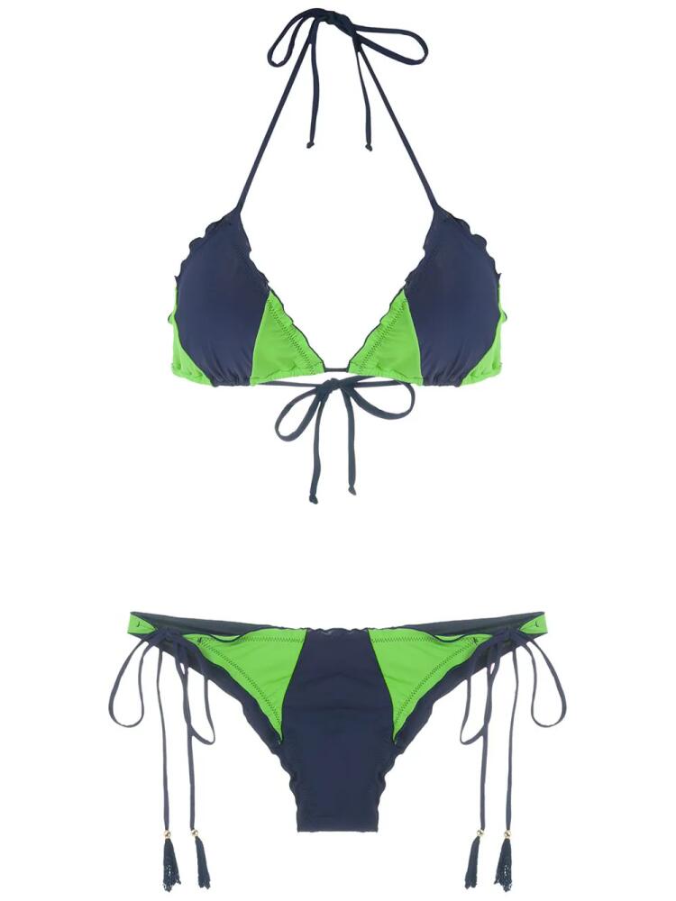 Brigitte Kate Pati duo bikini set - Blue Cover