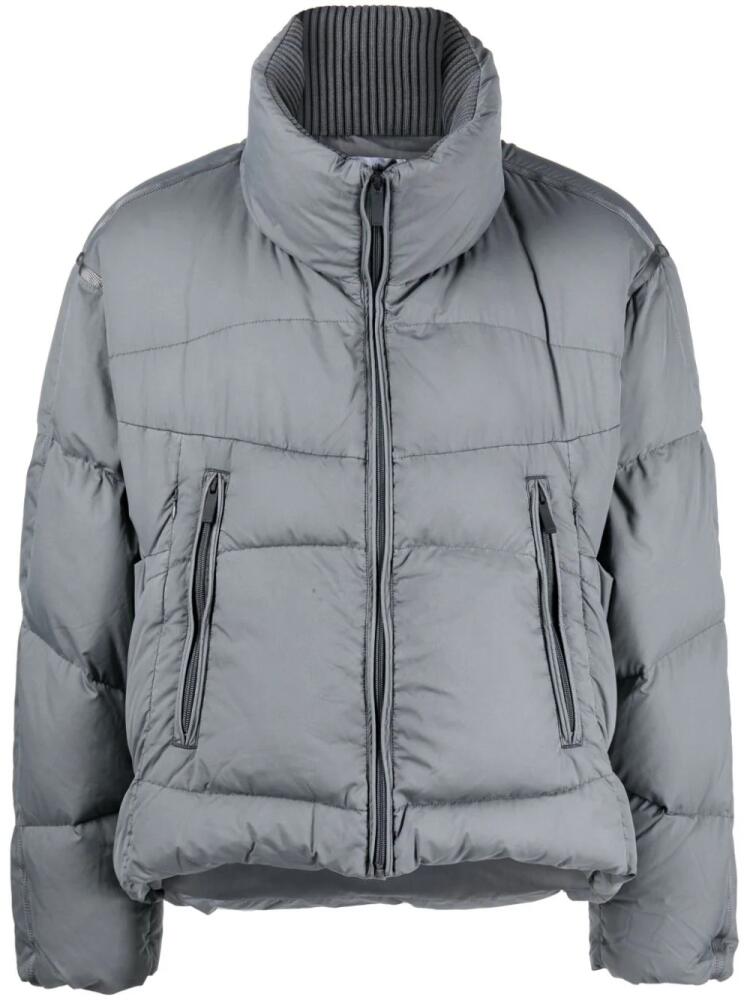 C2h4 high-neck padded jacket - Grey Cover