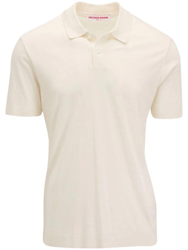 Orlebar Brown short-sleeve polo shirt - Neutrals Cover