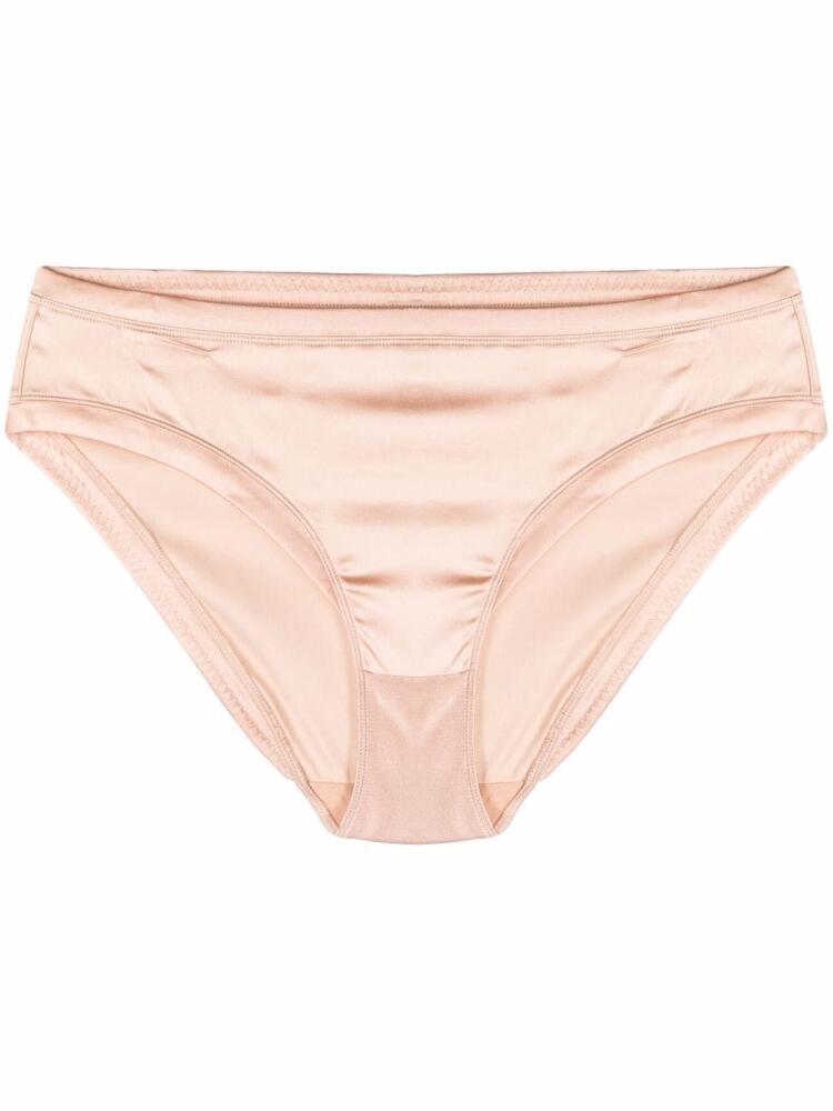 ERES Nausica silk satin underwear - Neutrals Cover