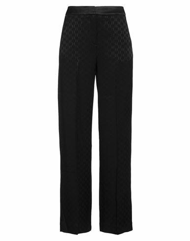 Karl Lagerfeld Woman Pants Black Acetate, Viscose Cover