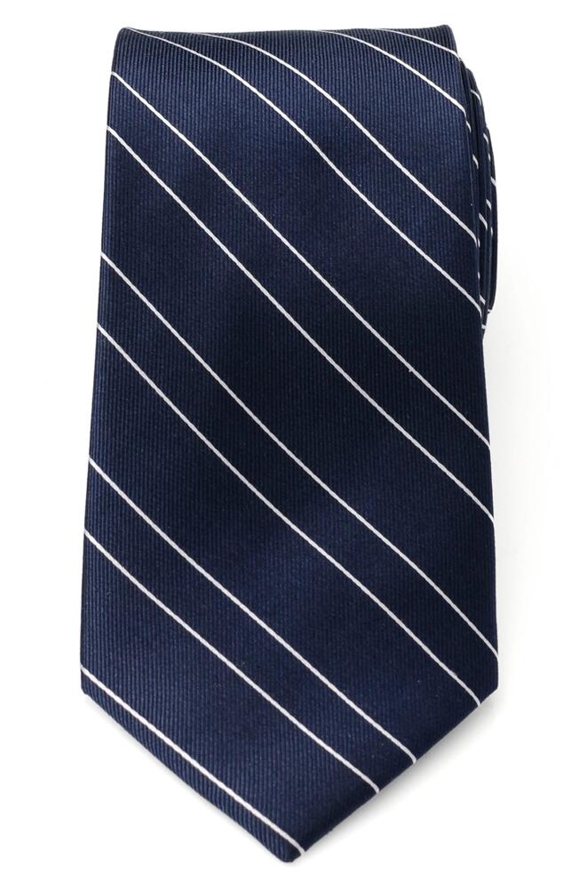 Cufflinks, Inc. Classi Stripe Silk Tie in Navy Cover