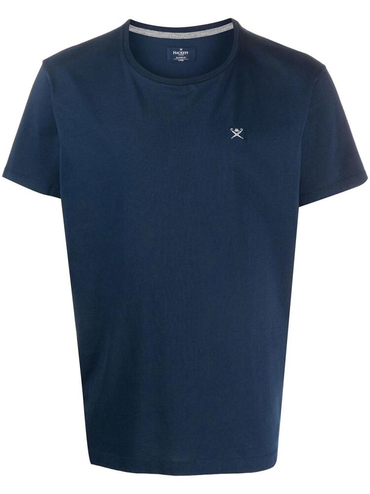 Hackett logo short-sleeve T-shirt - Blue Cover