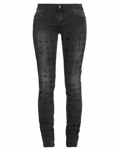 Byblos Woman Jeans Black Cotton, Polyester, Viscose, Elastane Cover