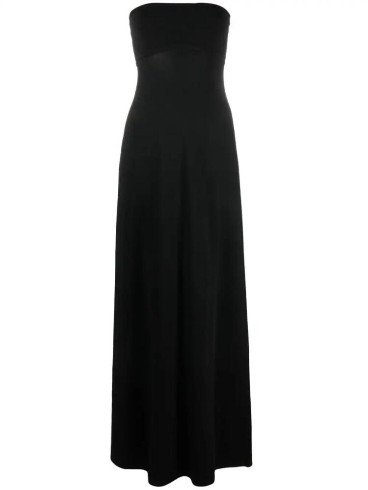 FRAME Tube Knit maxi dress - Black Cover