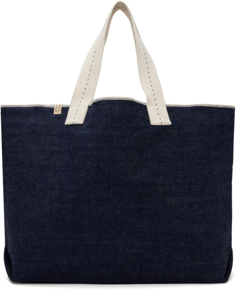 visvim Indigo Large Comber Tote Cover