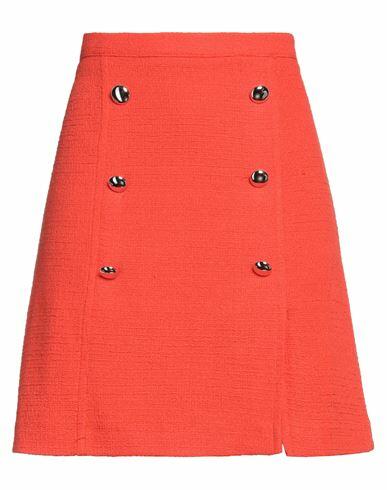 Diana Gallesi Woman Mini skirt Tomato red Cotton Cover