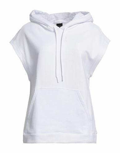 Pinko Woman Sweatshirt White Cotton Cover