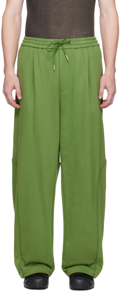 Juun.J Green Cotton Sweatpants Cover