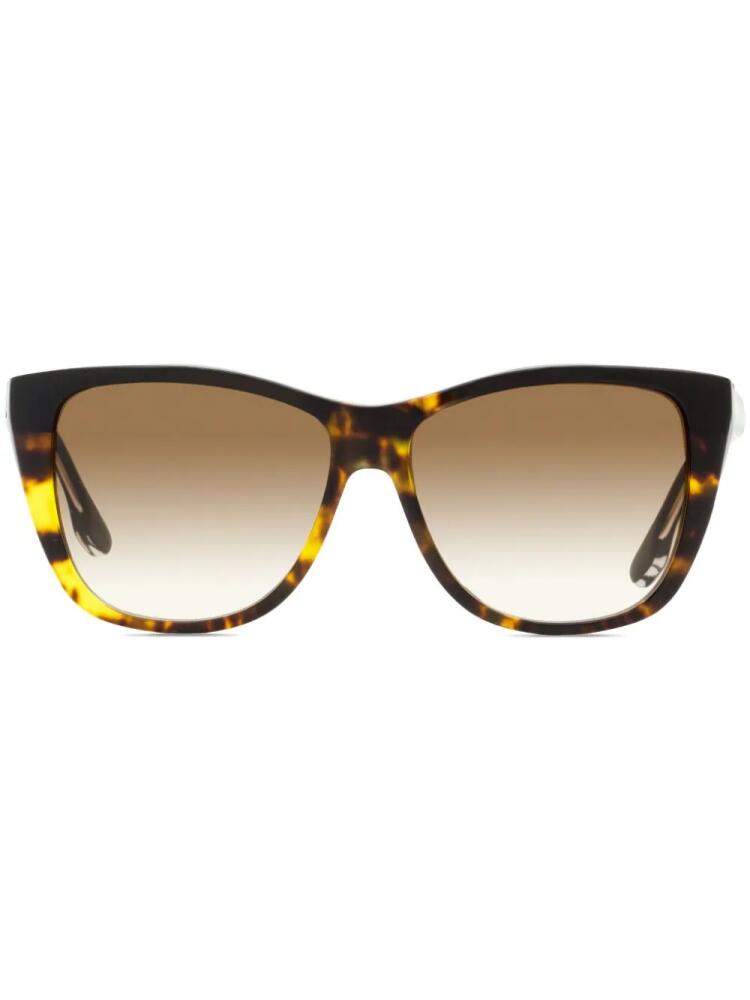 Victoria Beckham Eyewear tortoiseshell square-frame sunglasses - Brown Cover