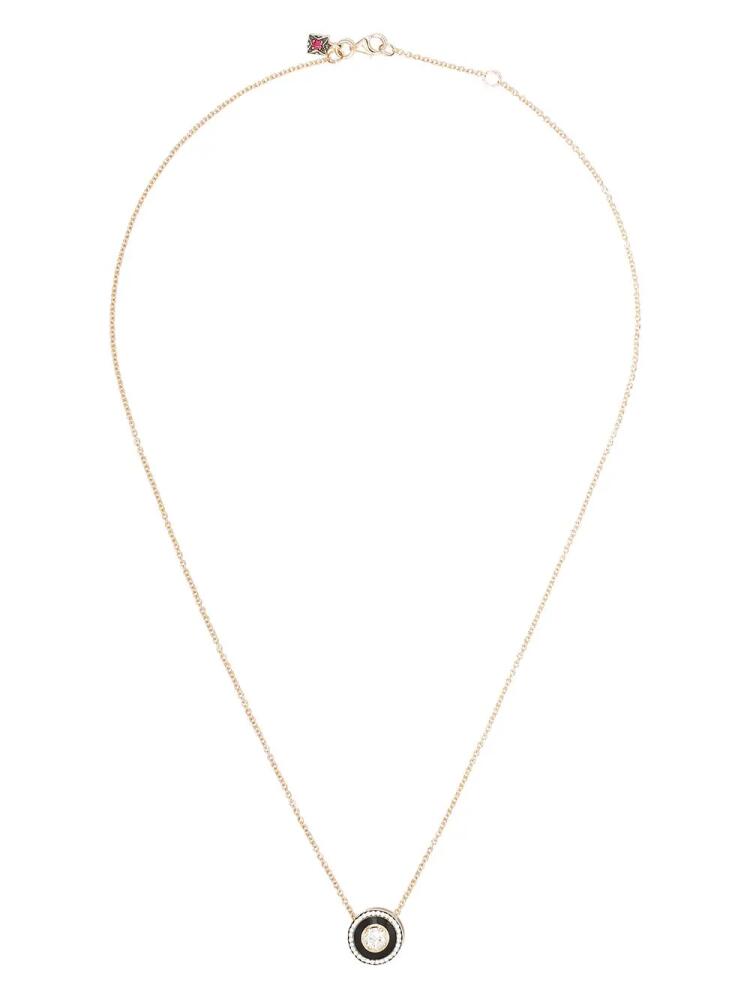 Selim Mouzannar 18kt rose gold diamond Mina necklace - Pink Cover