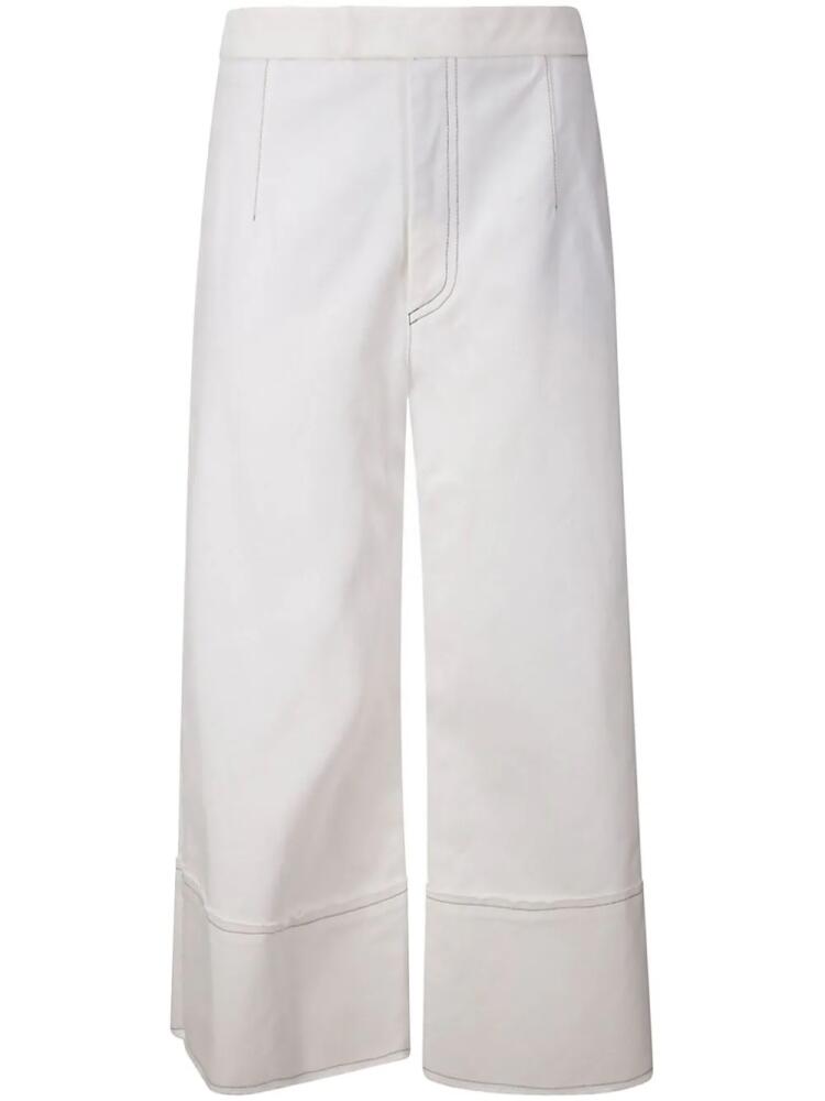 Jejia Fringe trousers - White Cover