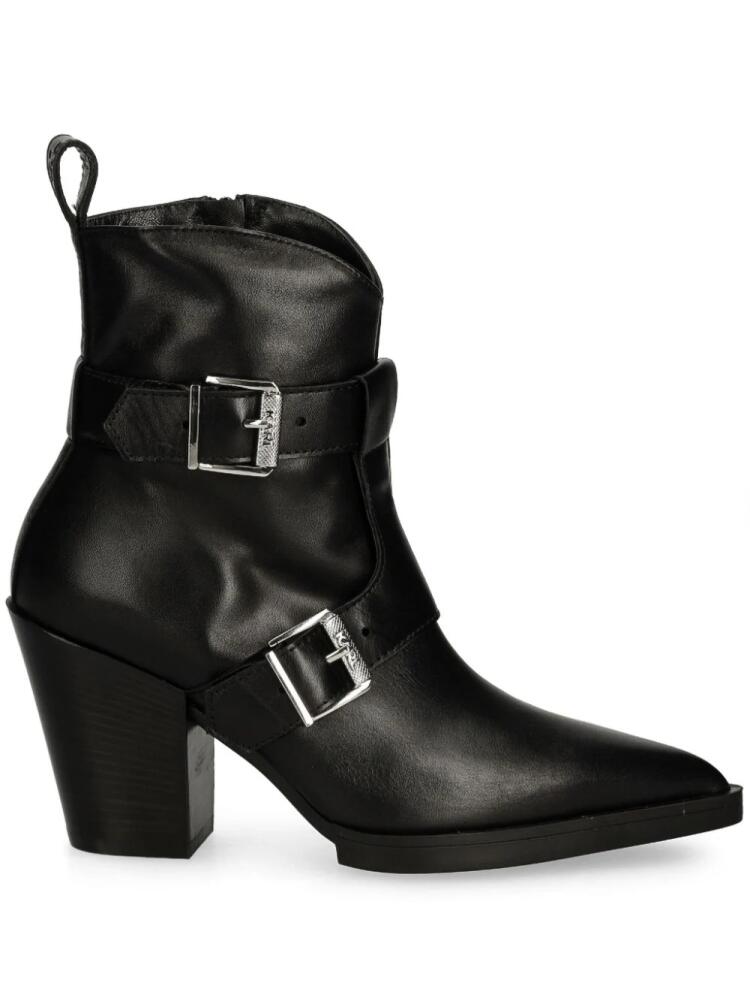 Karl Lagerfeld 70mm Kowboy boots - Black Cover