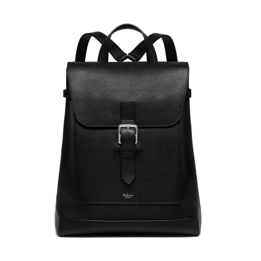 Mulberry Chiltern Leather Backpack in Black Cover