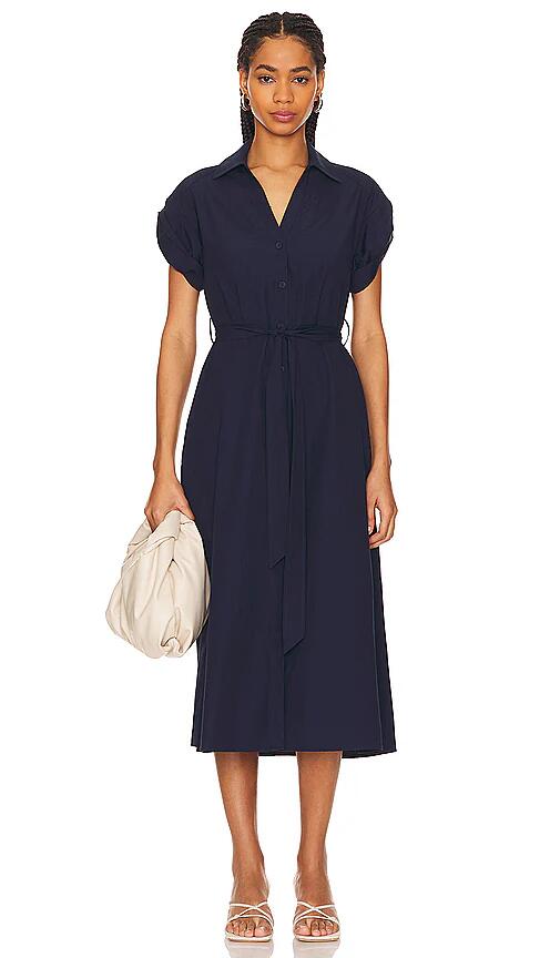 Brochu Walker Fia Belted Dress in Navy Cover