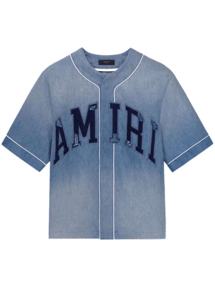 AMIRI Sunfaded shirt - Blue Cover