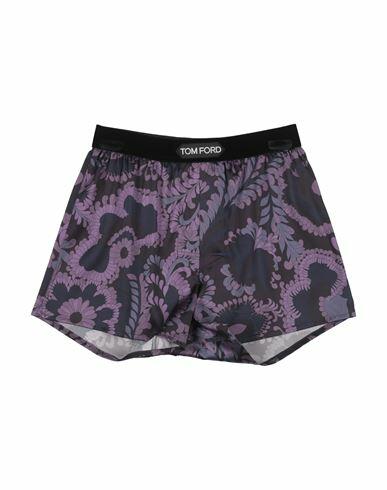 Tom Ford Man Boxer Purple Silk, Elastane Cover