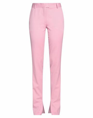 The Attico Woman Pants Pink Virgin Wool, Elastane Cover