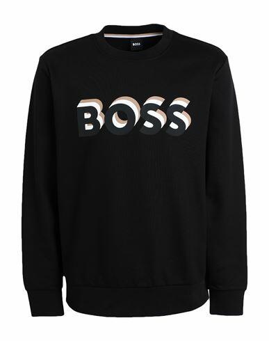 Boss Man Sweatshirt Black Cotton Cover