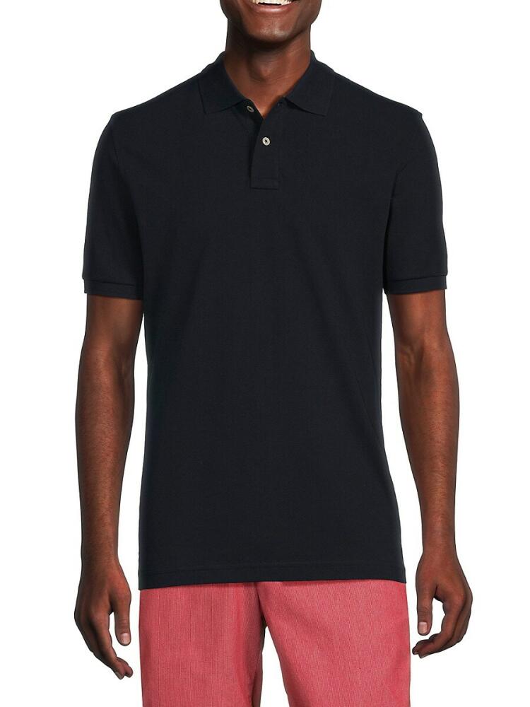 Swims Men's Sunmore Pima Cotton Polo - Navy Cover