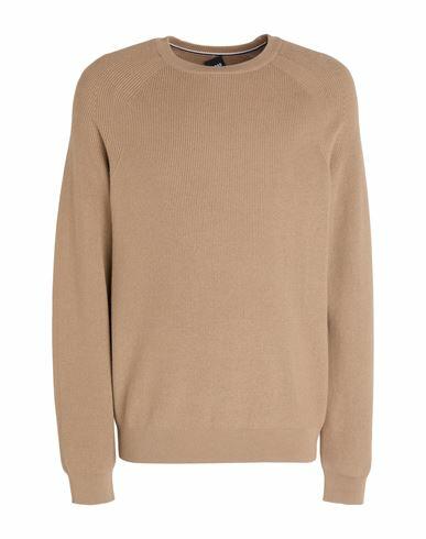 Boss Man Sweater Light brown Cotton, Wool Cover