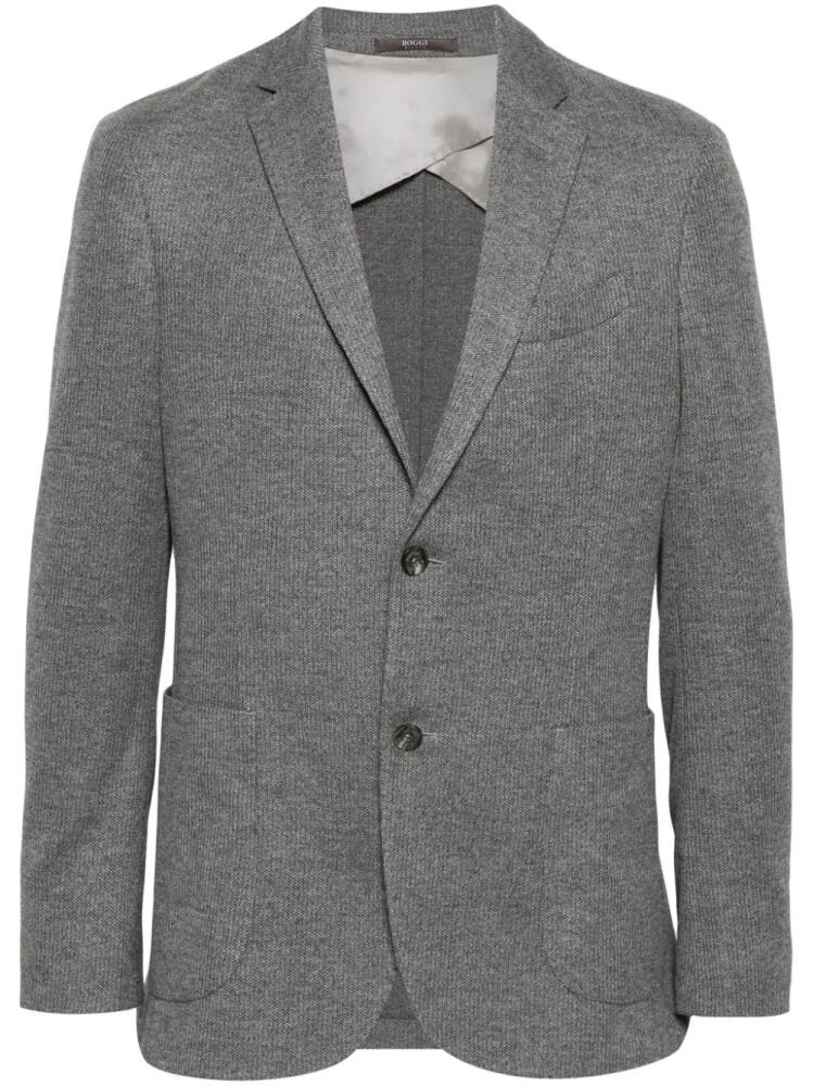 Boggi Milano notched lapels blazer - Grey Cover