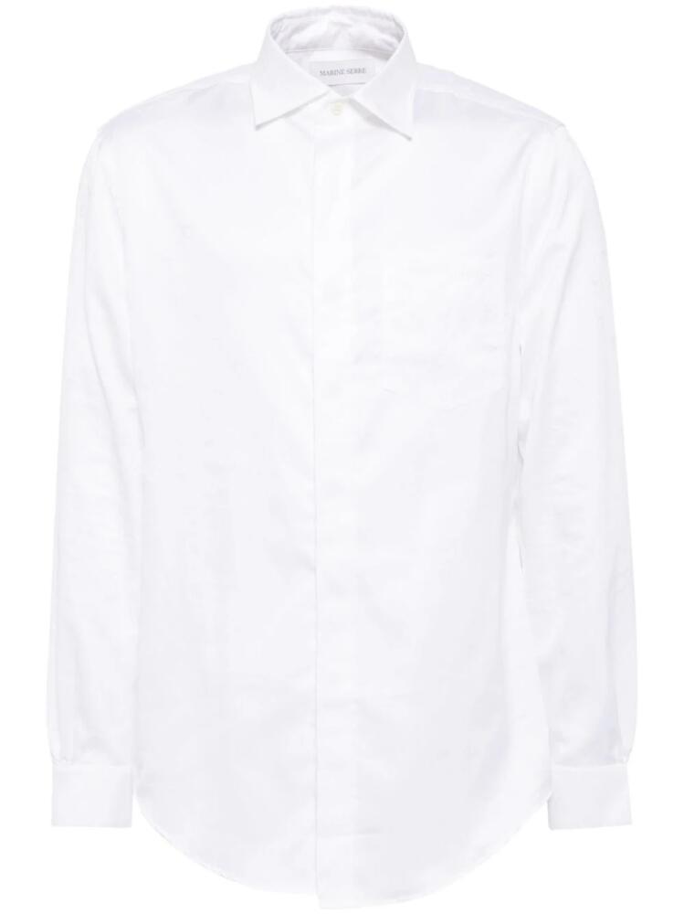 Marine Serre monogram shirt - White Cover