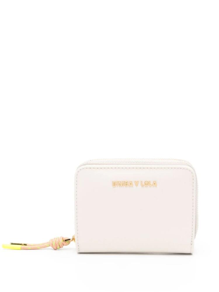 Bimba y Lola logo-lettering bi-fold wallet - Neutrals Cover