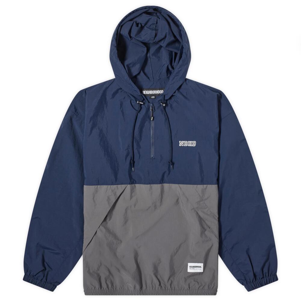 Neighborhood Men's Bicolour Anorak Jacket in Navy Cover