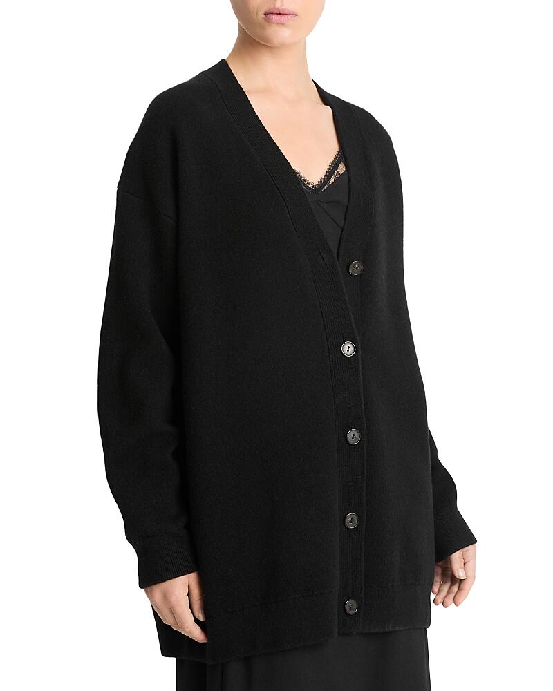 Vince Oversized Double Knit Cardigan Sweater Cover